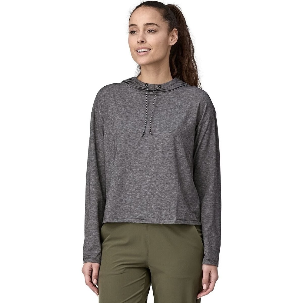 Patagonia Gray Glorya Hooded Top Size Large